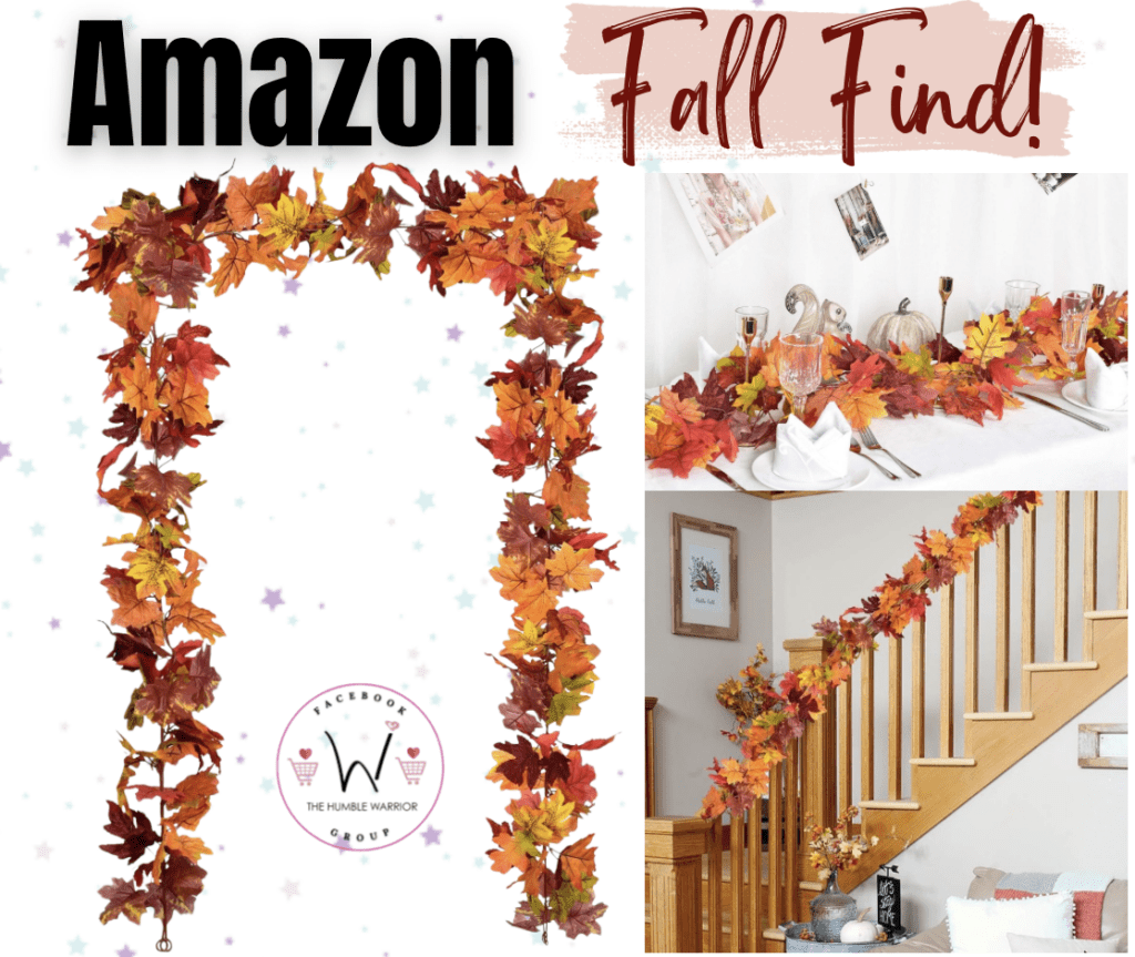 Two Pack of Fall Maple Garlands!